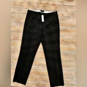 J. Crew Black Cropped Pants